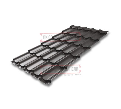 Металлочерепица Квинта плюс RR32 PurLite Мatt-0.5