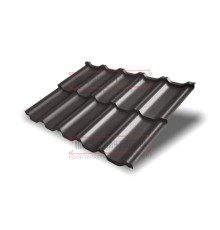 Металлочерепица модульная Квинта Uno 3D RR32 Drap-0,45