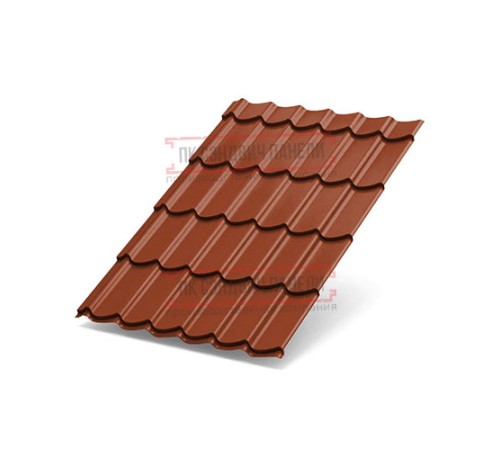 Металлочерепица Ламонтерра XL Argillite PURMAN-0.5