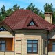 Металлочерепица Модерн RAL3009 Полиэстер-0,45