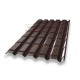 Металлочерепица Квадро профи RAL8017 Satin-0,5