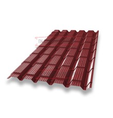 Металлочерепица Монкатта RAL3011 Satin-0,5