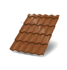 Металлочерепица Монтекристо-S Argillite PURMAN-0.5