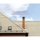 Металлочерепица Ламонтерра RAL1015 Полиэстер-0.45