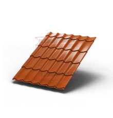 Металлочерепица Ламонтерра Copper/Copper AGNETA-0.5