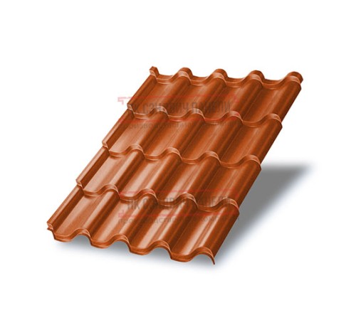Металлочерепица Монтерроса-S Copper/Copper AGNETA-20-0.5