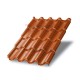 Металлочерепица Монтерроса-X Copper/Copper AGNETA-0.5