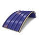 Сэндвич-панели арочные с пенополиуретаном, ширина 1200 мм, толщина 200 мм, 0.5/0.5, RAL5002