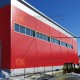 Сэндвич панели гладкие с пенополиизоциануратом, ширина 1200 мм, толщина 150 мм, 0.5/0.5, RAL3020