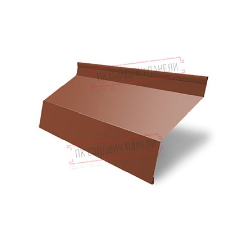 Ламель жалюзи Milan 0,45 Drap RAL 8004 терракота