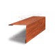 Планка завершающая 50х50 жалюзи Milan 0,45 Print Elite Cherry Wood