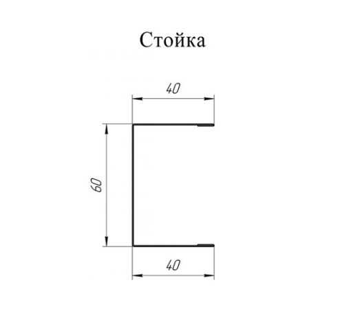 Стойка жалюзи Milan,Tokyo 0,45 Print Elite Rowan