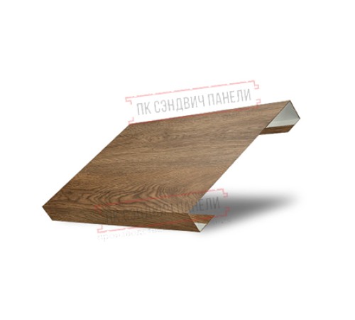 Ламель лицевая 150 жалюзи Texas 0,45 Print Premium Antique Wood