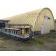 Профнастил H112ПГ-0.7, для бескаркасных ангаров, Полиэстер RAL 1014