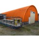 Профнастил H112ПГ-0.95, для бескаркасных ангаров, Полиэстер RAL 2004