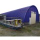 Профнастил H112ПГ-0.95, для бескаркасных ангаров, Полиэстер RAL 5002