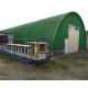 Профнастил H112ПГ-1.2, для бескаркасных ангаров, Полиэстер RAL 6002